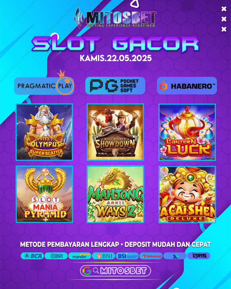 rekomendasi slot gaor hari ini di MITOSBET