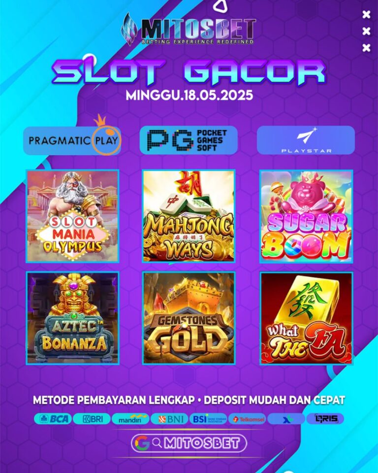 Slot Gacor MitosBet: Rahasia Kemenangan Terbesar di Dunia Slot Online