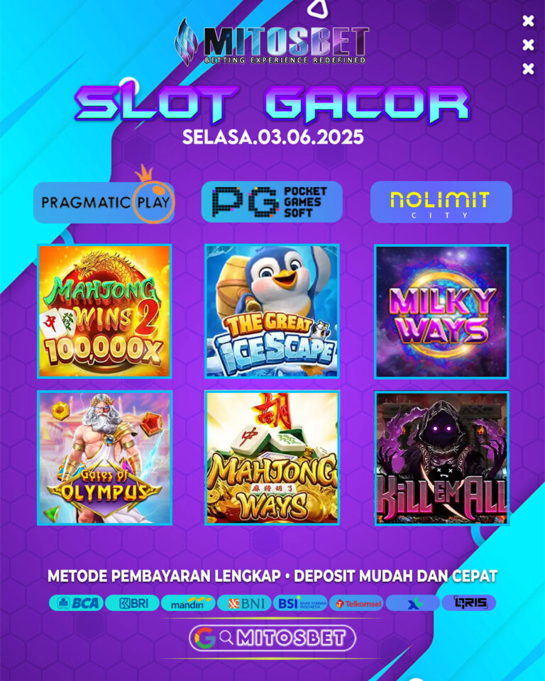 Selasa ini bukan hari biasa buat para pemburu cuan Slot gacor MITOSBET