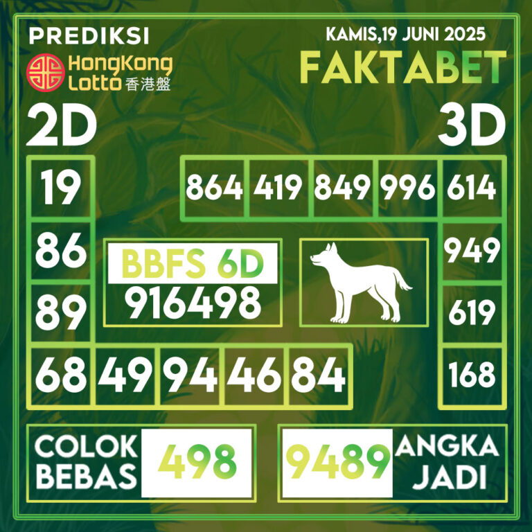 Prediksi Togel HongKong Hari Ini – Angka Main & Bocoran Terakurat